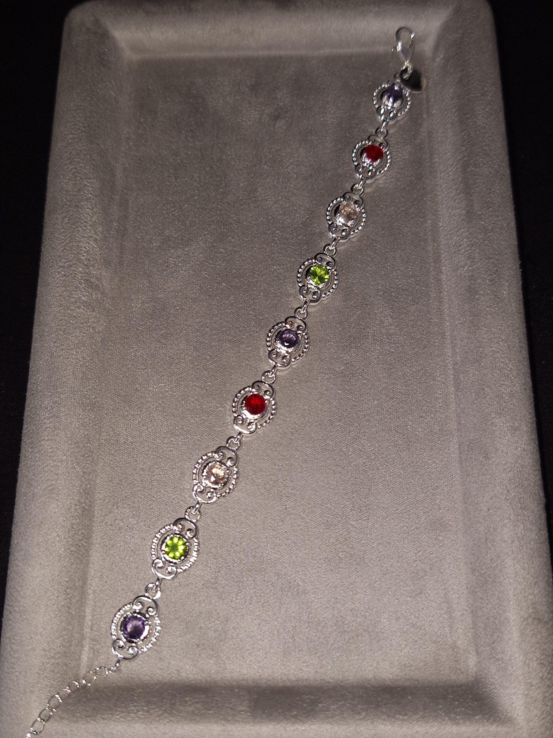 Bracelet argent CZ