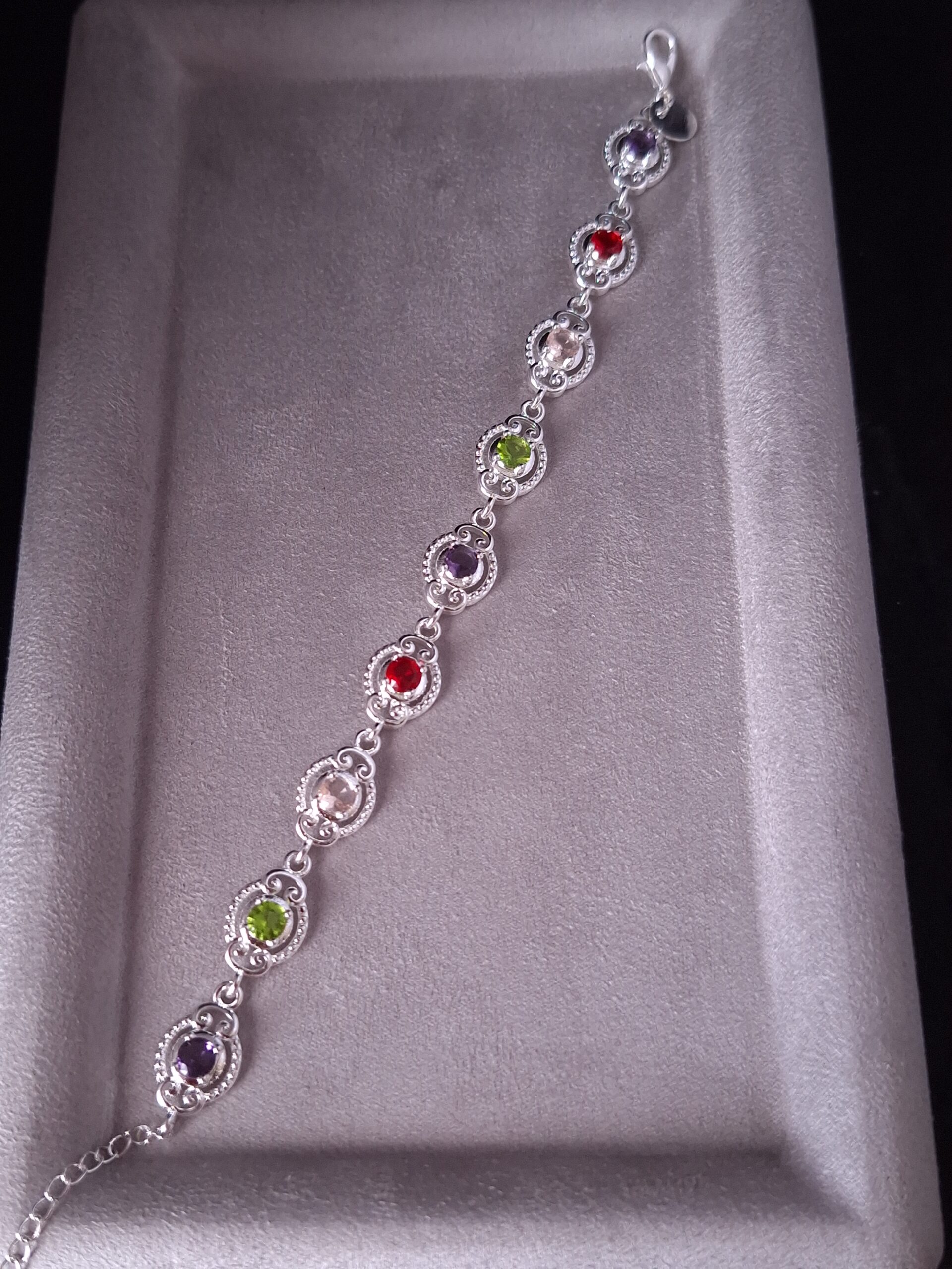Bracelet argent CZ