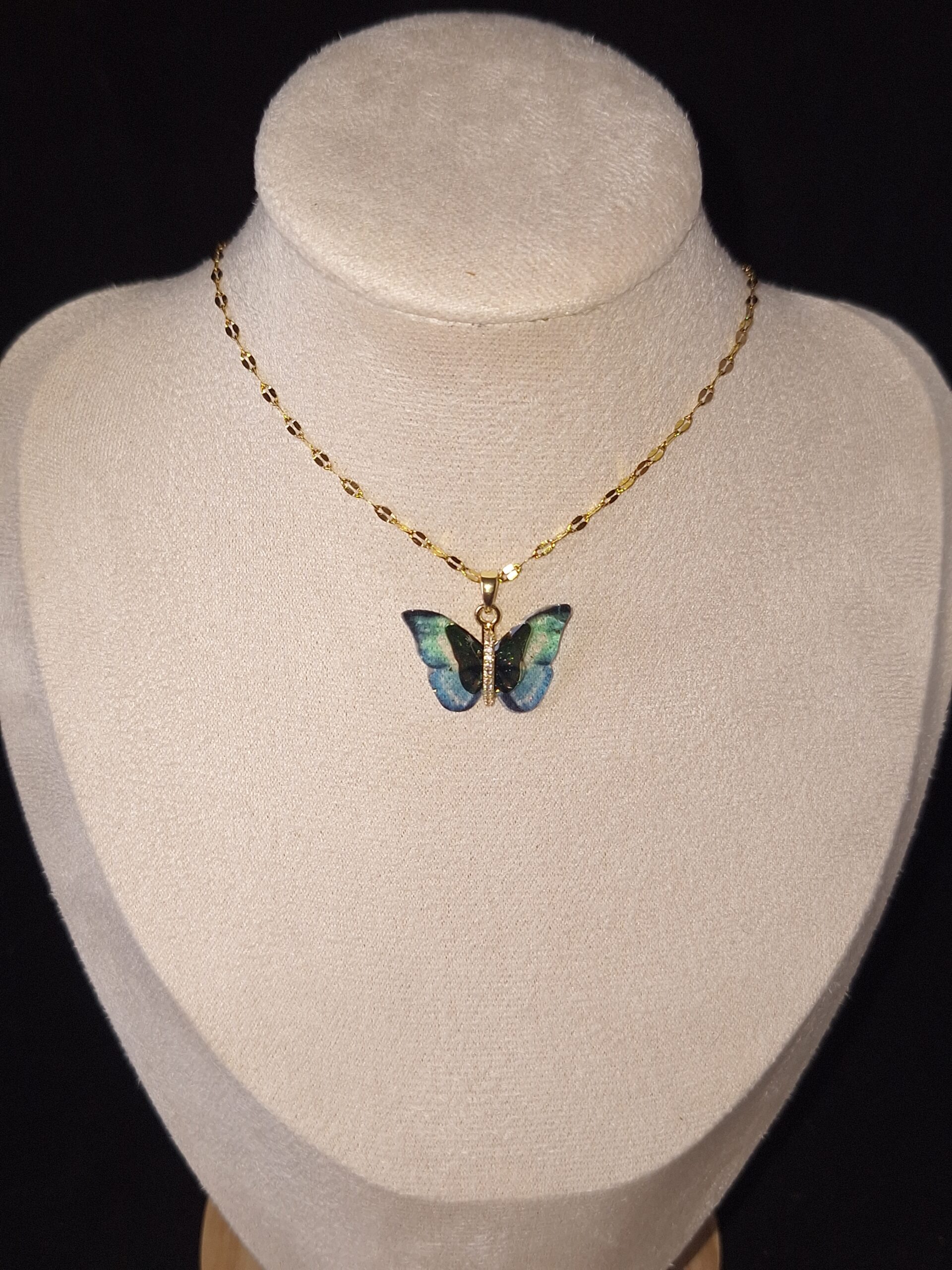 pendentif alliage papillon