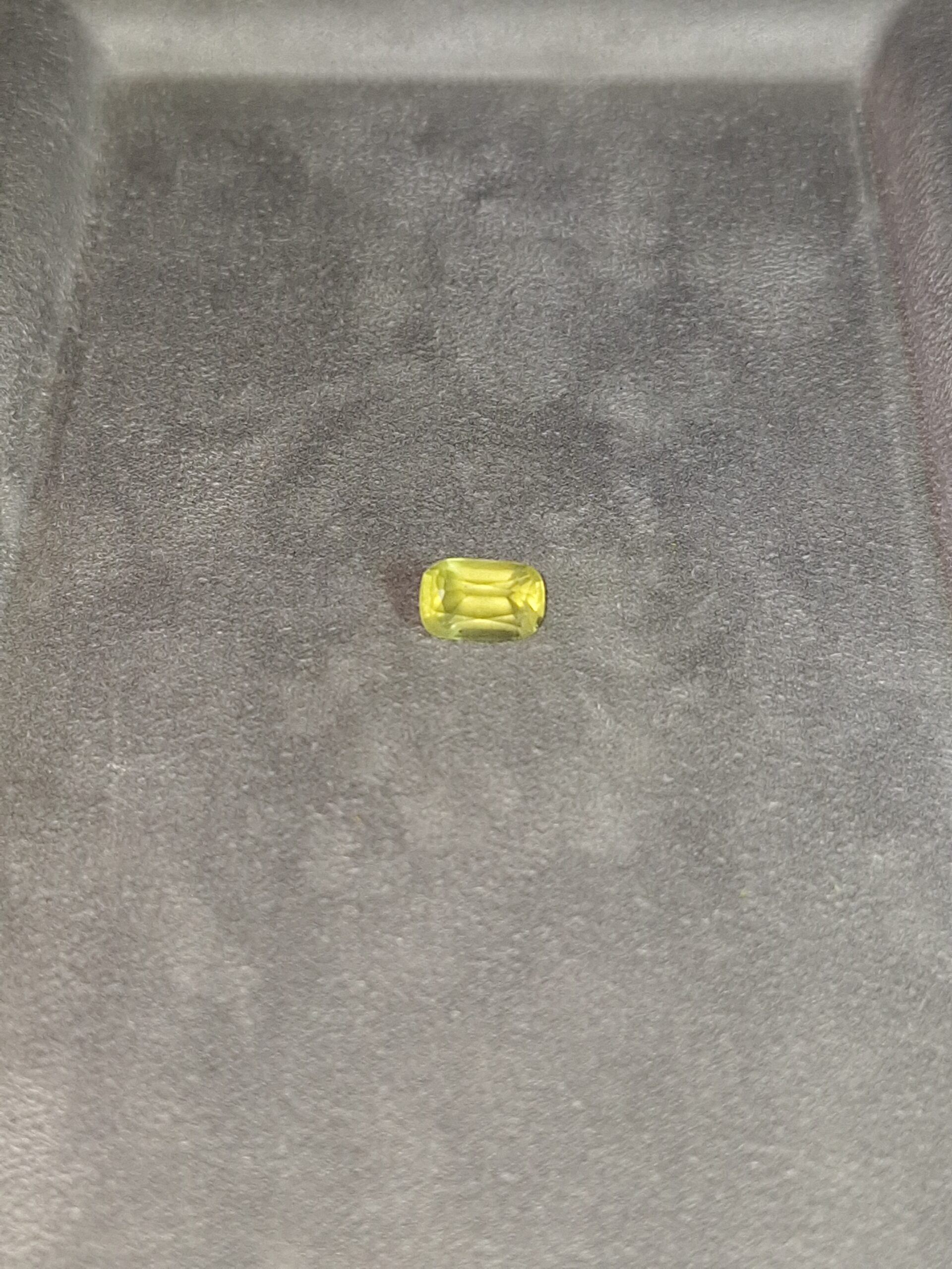 Héliodore taille rectangle