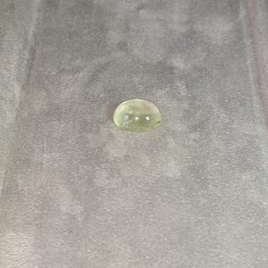 Béryl vert naturel – Cabochon ovale – 10,70 ct