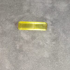 Héliodore naturelle – Taille baguette – 10,70 ct