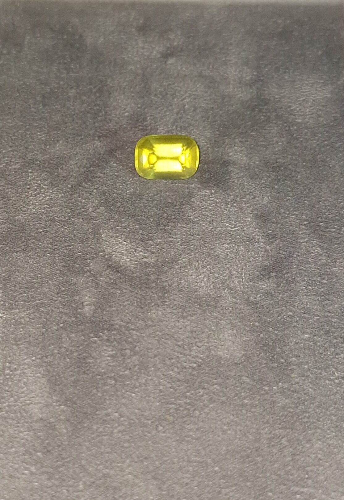 Héliodore taille rectangle naturelle