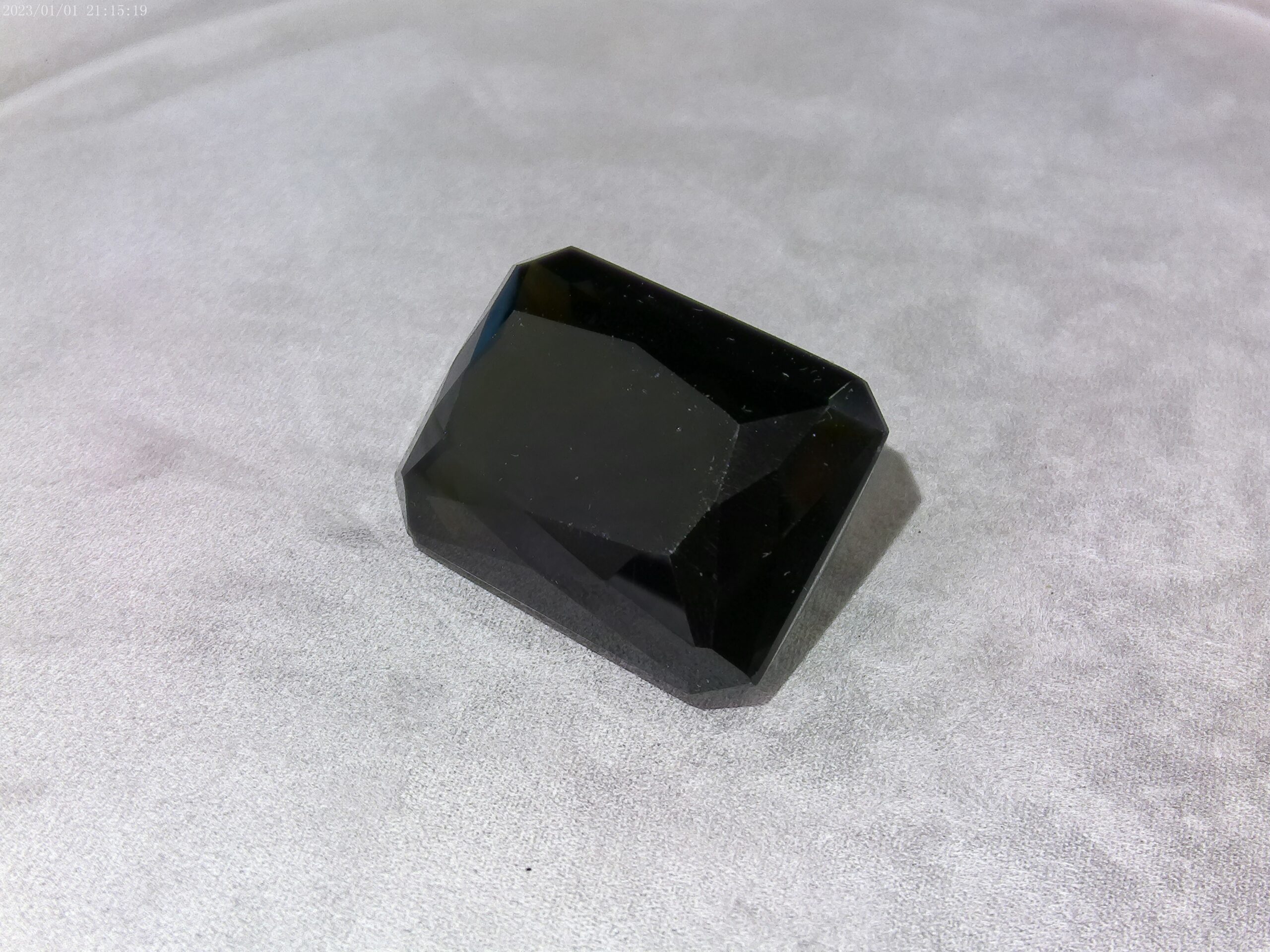 Quartz fumé taille rectangle naturelle