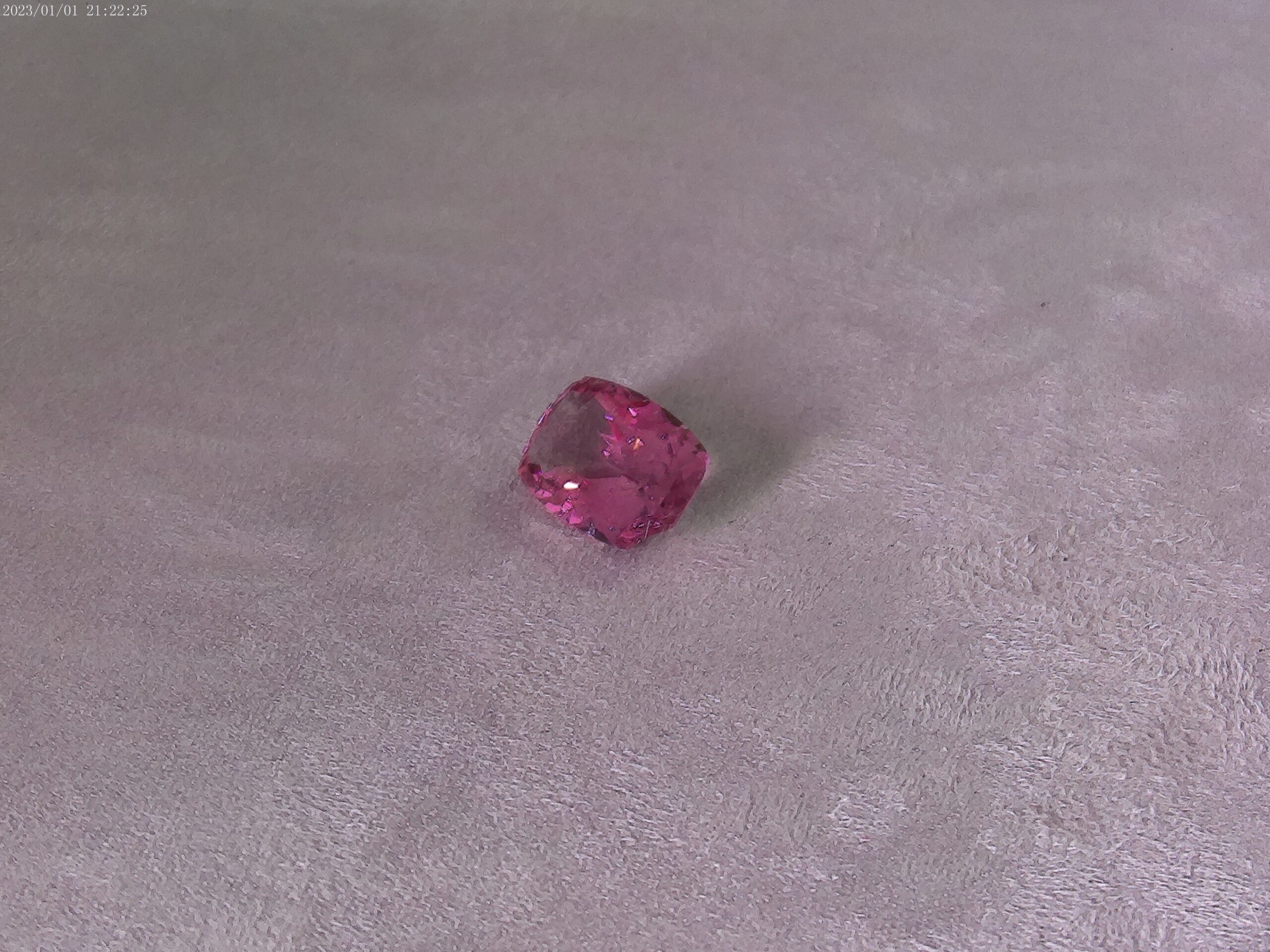 Tourmaline taille coussin naturelle