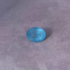 Aigue-Marine Naturelle 19,25 ct — Taille Ovale Bleu Océan
