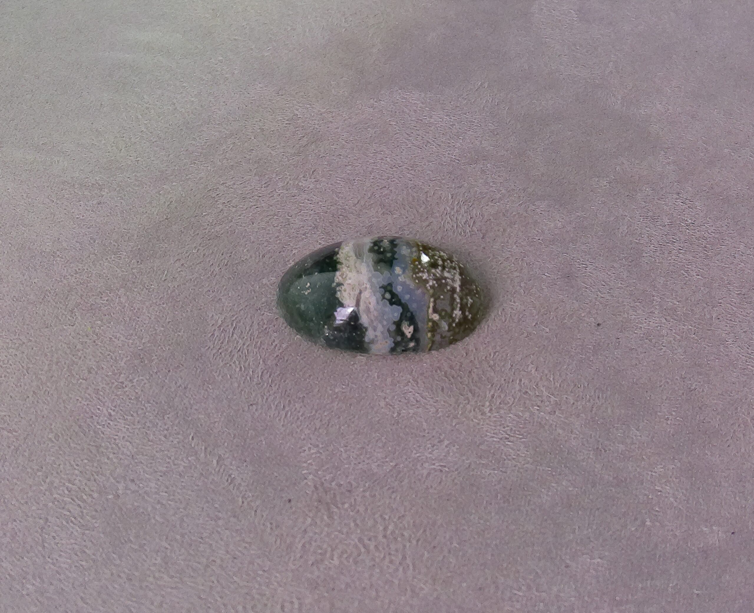 Jaspe naturel cabochon ovale 17.53 ct BiotifulGems