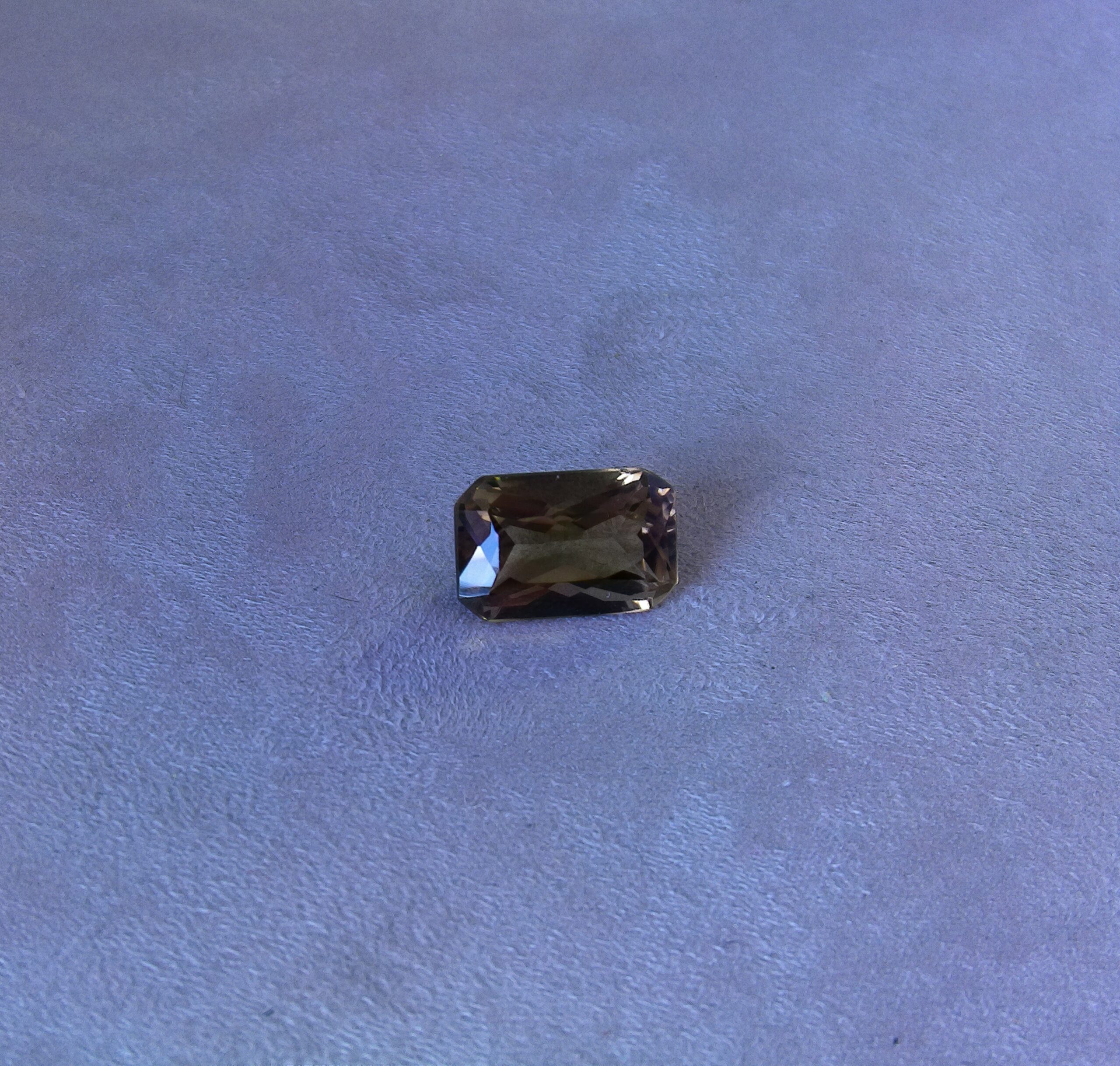 Citrine taille rectangle