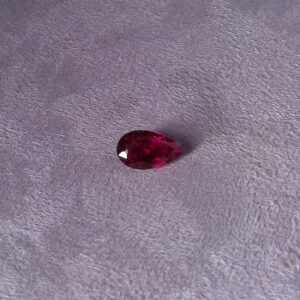 Tourmaline rubellite naturelle 1.30 ct