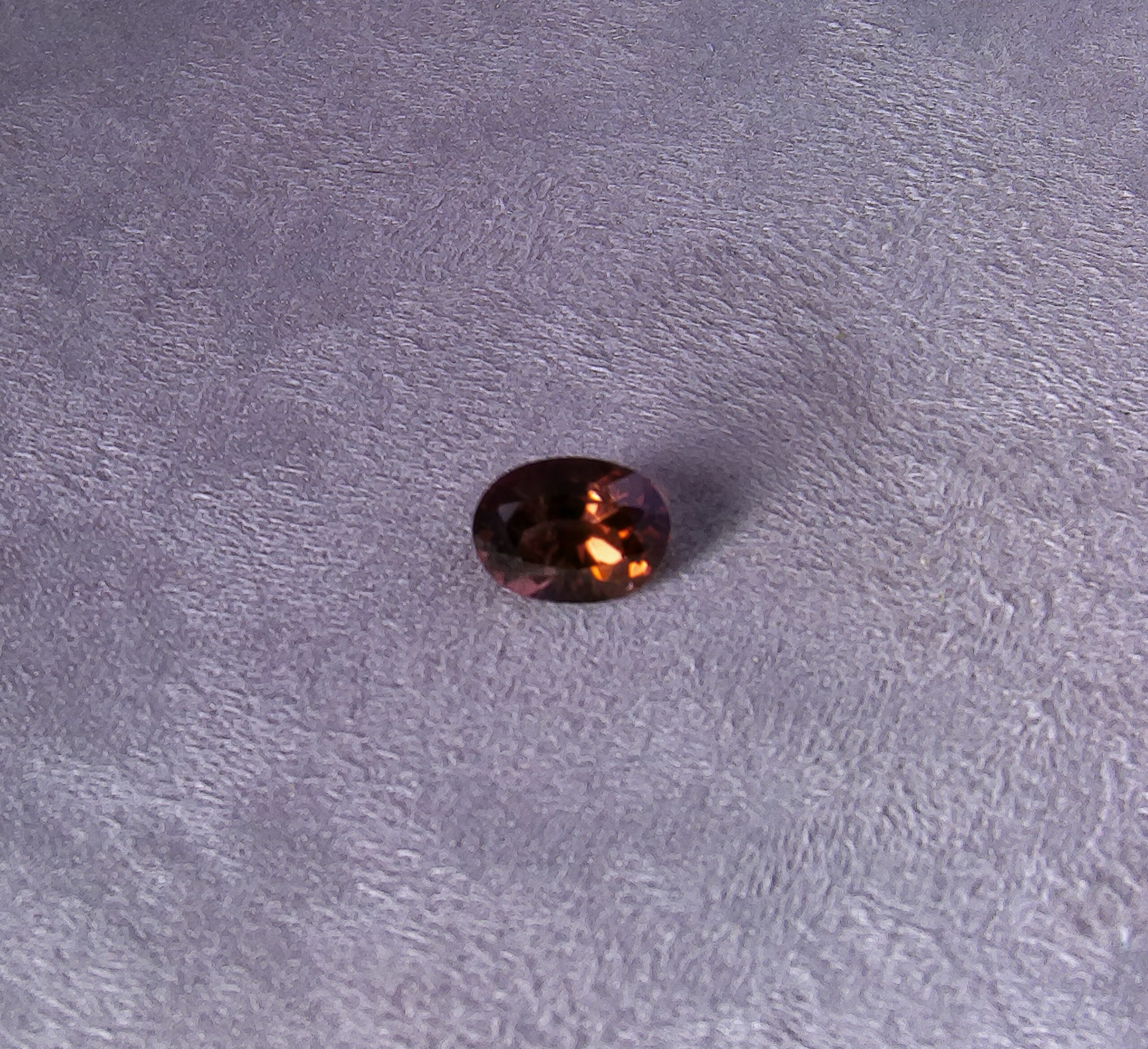 Tourmaline rose taille ovale