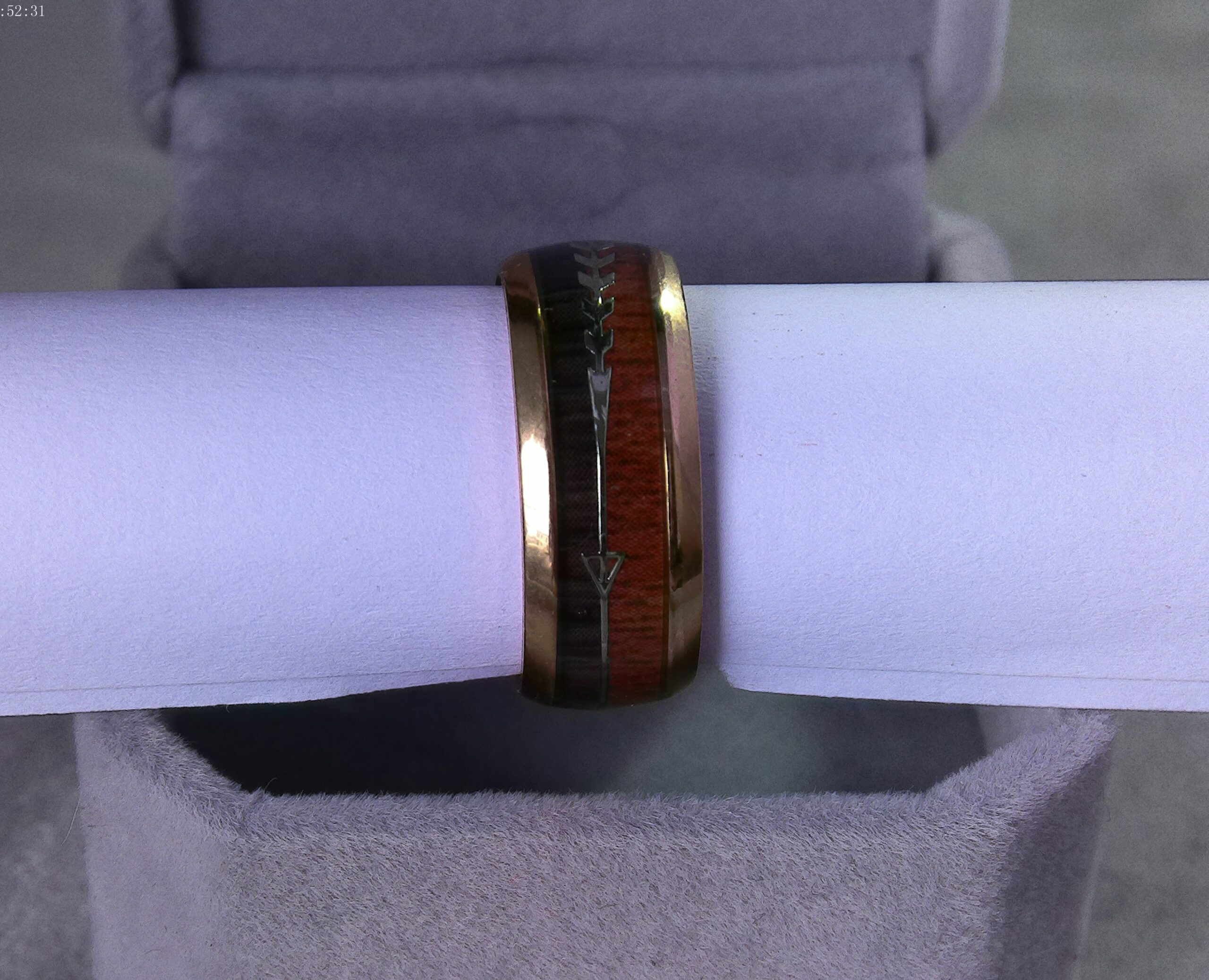 Bague anneau nacré