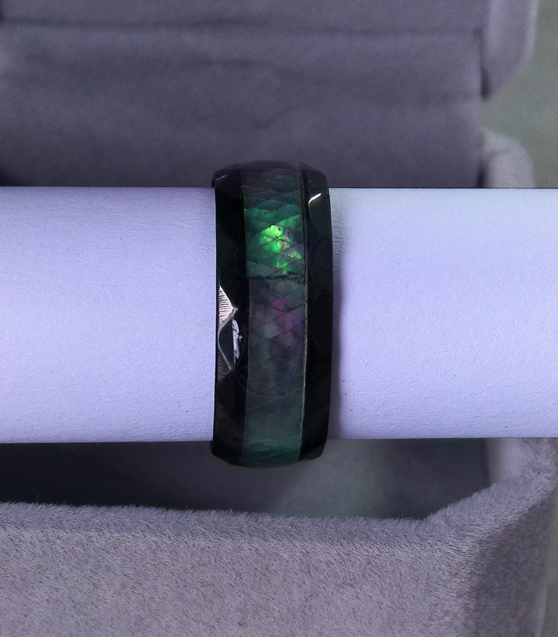 Bague anneau nacré